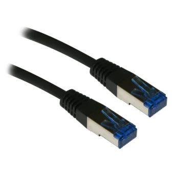 XtendLan S/FTP Cat.6a (Gigabit) Καλώδιο Δικτύου Ethernet 0.5m Μαύρο 21.99.1960