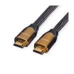 Roline Angle Cable HDMI male - HDMI male 4.5m Μαύρο 11.04.5804 - Image 3