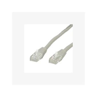 Roline U/UTP Cat.6 (Gigabit) Καλώδιο Δικτύου Ethernet 0.5m Γκρι 21.15.0930
