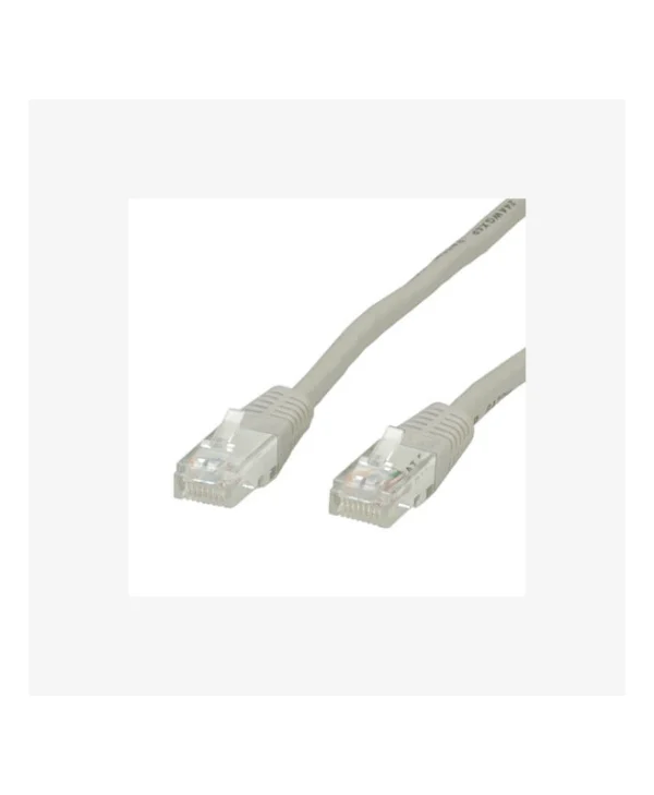 Roline U/UTP Cat.6 (Gigabit) Καλώδιο Δικτύου Ethernet 0.5m Γκρι 21.15.0930