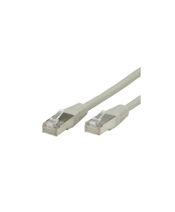 Roline S/FTP Cat.6 (Gigabit) Καλώδιο Δικτύου Ethernet 0.5m Γκρι 21.15.0830
