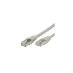 Roline S/FTP Cat.6 (Gigabit) Καλώδιο Δικτύου Ethernet 1m Γκρι 21.15.0831