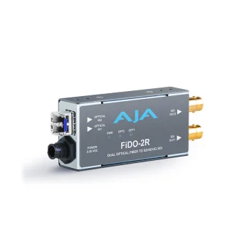 Aja 2-channel Single Mode Lc Fiber To 3g-sdi Receiver Fido-2r FIDO-2R