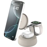 Belkin Ασύρματος Φορτιστής Qi2 25W Λευκός (UltraCharge Pro) WIZ040KQSD - Image 3