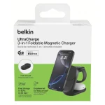 Belkin Ασύρματος Φορτιστής Qi2 25W Μαύρος (UltraCharge) WIZ037kqBK - Image 9