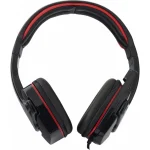 Esperanza Raven Over Ear Gaming Headset με σύνδεση 2x3.5mm Κόκκινο EGH310R - Image 3