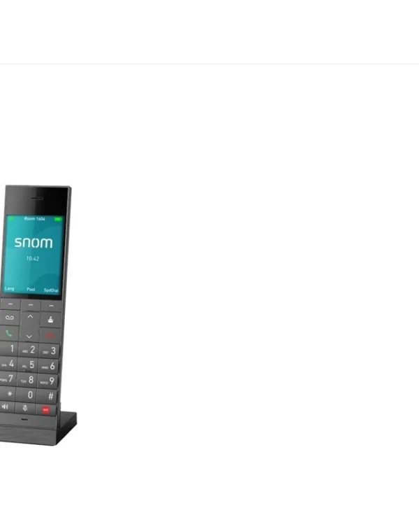 Snom HM2 Hotel Phone Ασύρματο Τηλέφωνο IP Μαύρο 7007