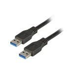 EFB USB 3.0 Cable USB-A male - Μαύρο 1.8m K5210SW.1,8