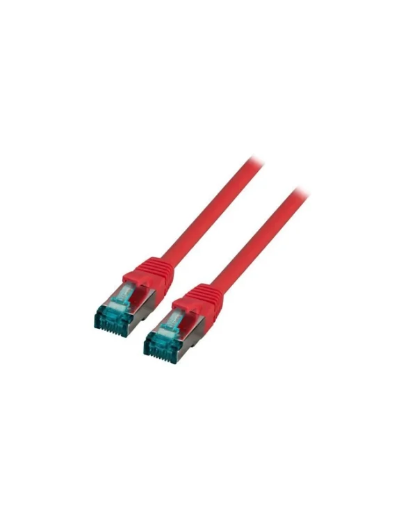 EFB S/FTP Cat.6a (Gigabit) Καλώδιο Δικτύου Ethernet 0.25m Κόκκινο MK6001.0,25R