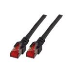 EFB S/FTP Cat.6 (Gigabit) Καλώδιο Δικτύου Ethernet 7.5m Μαύρο K5515.7,5