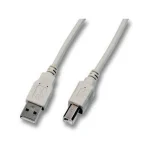 EFB USB 2.0 Cable USB-A male - USB-B male Γκρι 5m K5255.5