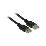 EFB USB 2.0 Cable USB-A male - USB-A male Μαύρο 1m K5253SW.1 - Image 3