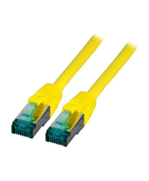 EFB S/FTP Cat.6a (Gigabit) Καλώδιο Δικτύου Ethernet 1.5m Κίτρινο MK6001.1,5Y