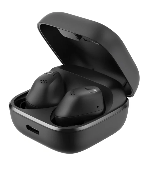 Sennheiser Accentum In-ear Bluetooth Handsfree Ακουστικά με Θήκη Φόρτισης Μαύρα 700262