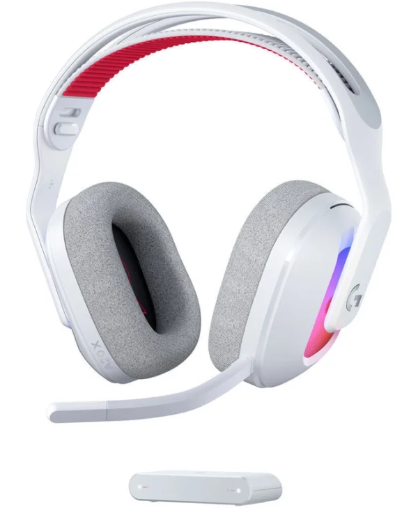 Logitech G Astro A20 X Ασύρματο Over Ear Gaming Headset με σύνδεση Bluetooth / USB Λευκό for PC / XBOX 939-002253