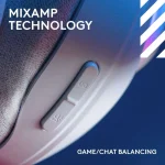 Logitech G Astro A20 X Ασύρματο Over Ear Gaming Headset με σύνδεση Bluetooth / USB Λευκό for PC / XBOX 939-002253 - Image 7