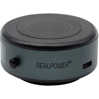 RealPower Βάση Κινητού Αυτοκινήτου με Μαγνήτη MagSafe Μαύρη 492652