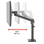 Ergotron NX Series Επιτραπέζια Βάση Οθόνης έως 34" 45-669-224 - Image 7