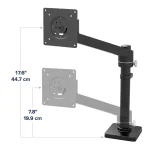 Ergotron NX Series Επιτραπέζια Βάση Οθόνης έως 34" 45-669-224 - Image 8