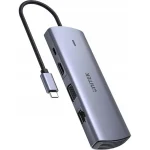 Unitek D1113A USB-C Docking Station με HDMI 4K PD Ethernet Γκρι - Image 3