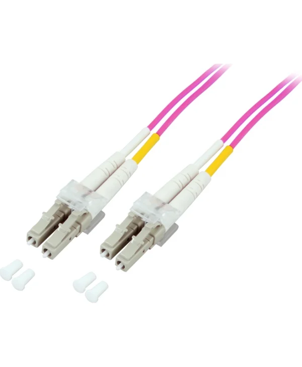 Good Connections Καλώδιο Οπτικής Ίνας LC-LC 1m Ροζ LW-801LC4