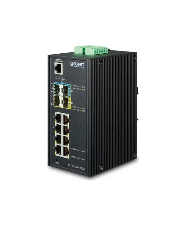 Planet IGS-5225-8T2S2X Managed L2 Switch με 8 Θύρες Gigabit (1Gbps) Ethernet και 4 SFP Θύρες