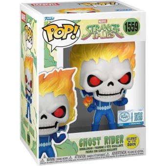 Funko Pop! Marvel: Strange Tales - Ghost Rider 1559 Bobble-Head & Glows in the Dark Special Edition 87248