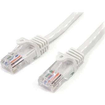 StarTech U/UTP Cat.5e (Gigabit) Καλώδιο Δικτύου Ethernet 1m Λευκό 45PAT1MWH