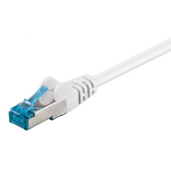 Goobay S/FTP Cat.6a (Gigabit) Καλώδιο Δικτύου Ethernet 0.25m Λευκό 94158