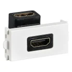 Value Μετατροπέας HDMI female σε HDMI female Λευκό 1τμχ 25.99.8203