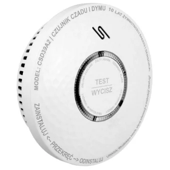 Eura Csd-39a2 Carbon Monoxide Smoke Detector CSD-39A2