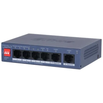 Dahua CS4006-4GT-36 Managed L2 PoE+ Switch με 4 Θύρες Gigabit (1Gbps) Ethernet