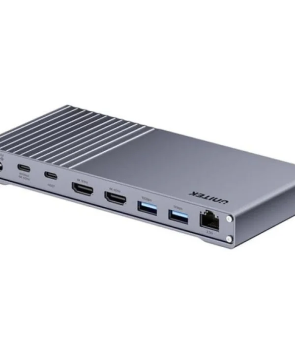 Unitek Docking Station με HDMI Γκρι (D1117AGY01-EU)