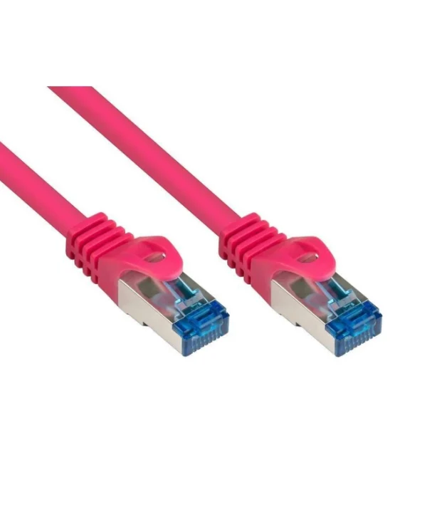 Alcasa S/FTP Cat.6a (Gigabit) Καλώδιο Δικτύου Ethernet εξωτερικού χώρου 2m Μωβ 8060-H020M