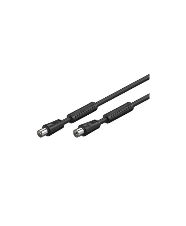 Good Connections Καλώδιο Κεραίας Coax male - Coax female Μαύρο 10m 1τμχ S-PAK10S