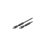 Good Connections Καλώδιο Κεραίας Coax male - Coax female Μαύρο 10m 1τμχ S-PAK10S - Image 2