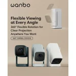 Wanbo Cube 1 WANBOCUBE1SKYBLU Mini Projector LCD HD WANBO CUBE 1 SKY BLUE - Image 7