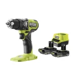 Ryobi RPD18BL-2C20S Κρουστικό Δραπανοκατσάβιδο Μπαταρίας Brushless 18V 2x2Ah