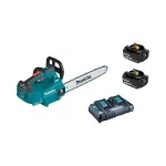 Makita Αλυσοπρίονο Μπαταρίας 2x5Ah Brushless 18V 5.1kg με Λάμα 40cm DUC406PT2B - Image 3