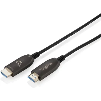 Digitus Cable HDMI male - HDMI male 50m Μαύρο AK-330126-500-S