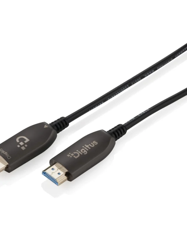 Digitus Cable HDMI male - HDMI male 50m Μαύρο AK-330126-500-S
