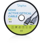 Digitus Cable HDMI male - HDMI male 90m Μαύρο AK-330126-900-S - Image 2