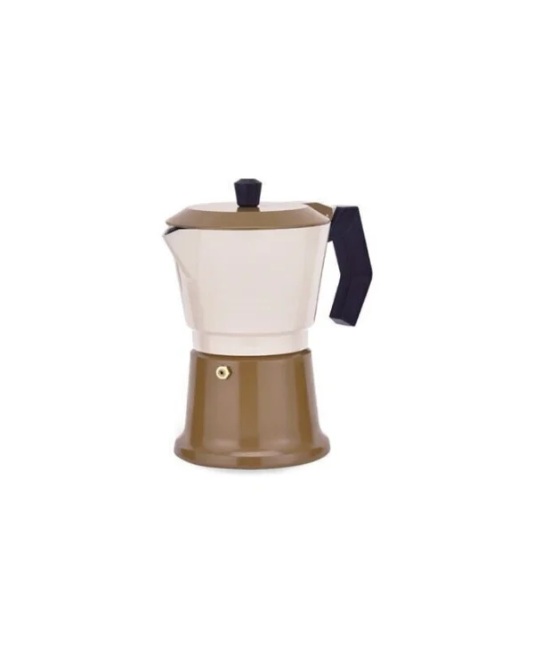 Maestro Aluminum Moka Pot Mr-1657-6-beige Maestro MR-1657-6-BEIGE