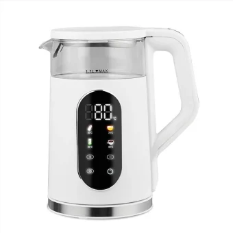 Maestro Βραστήρας 1.7lt 2220W Λευκός MR-023-WHITE