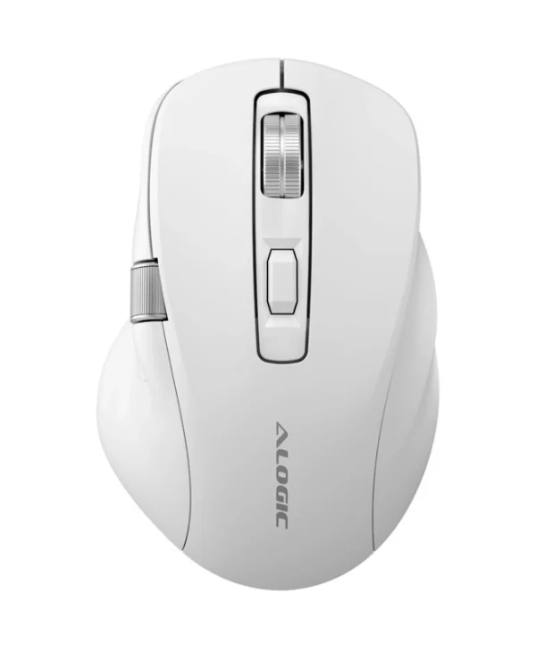 Alogic Apex Ασύρματο Bluetooth Ποντίκι Λευκό AMBT7KWH