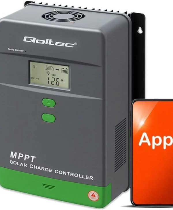 Qoltec Ρυθμιστής Φόρτισης MPPT 12V 80A 53670