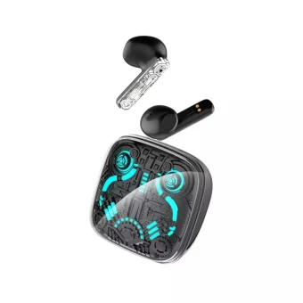 Infinix XBuds 3 GT Bluetooth Handsfree Ακουστικά με Αντοχή στον Ιδρώτα και Θήκη Φόρτισης Μαύρα 28209
