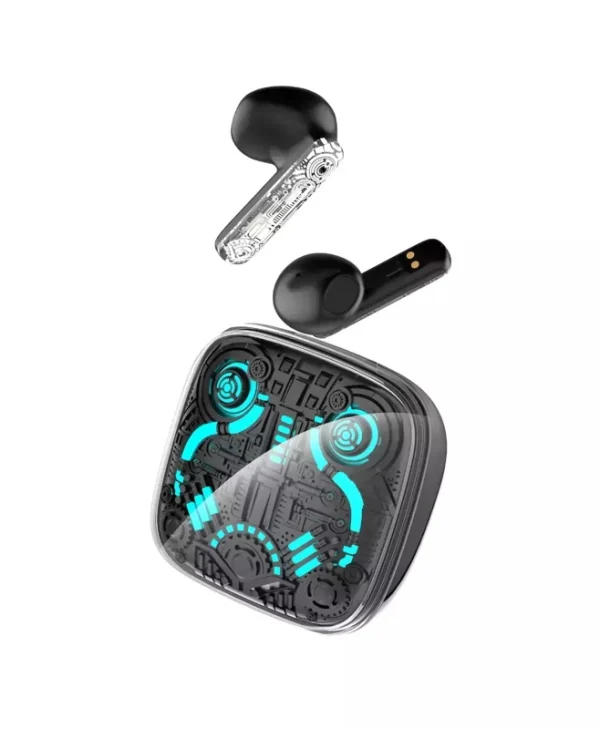 Infinix XBuds 3 GT Bluetooth Handsfree Ακουστικά με Αντοχή στον Ιδρώτα και Θήκη Φόρτισης Μαύρα 28209