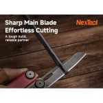 NexTool Πολυεργαλείο με Μηχανισμό Κλειδώματος σε Θήκη 0011864000051141 - Image 7
