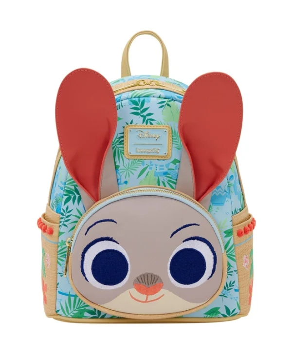 Loungefly Παιδική Τσάντα Πλάτης Πολύχρωμη Disney Zootopia 2 Judy Hopps Mini WDBK4485
